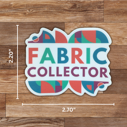 Fabric Collector Sticker - 4 Pack