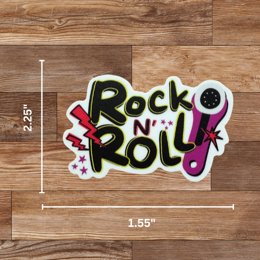 Rock n' Roll Sticker - 4 Pack