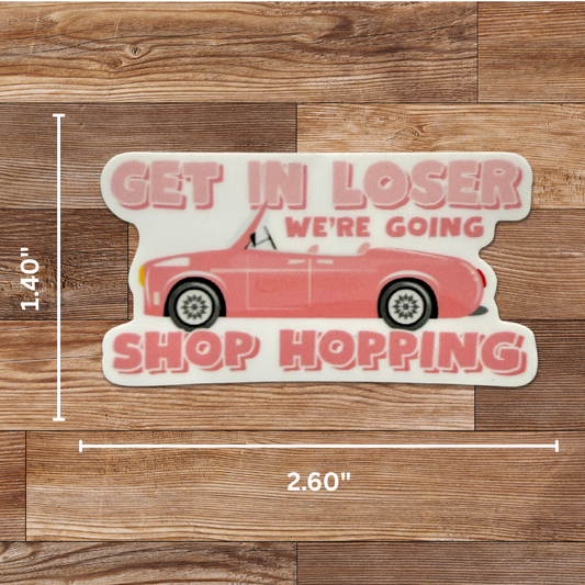 Get in Loser Sticker - 4 Pack