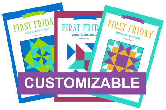 First Friday Program - 12in Blocks
