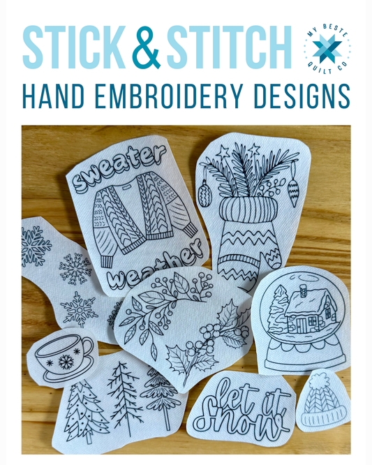 Let it S(n)ew! - Hand Embroidery Designs - Coming Soon