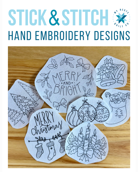 Merry Stitchmas! - Hand Embroidery Designs - Coming Soon