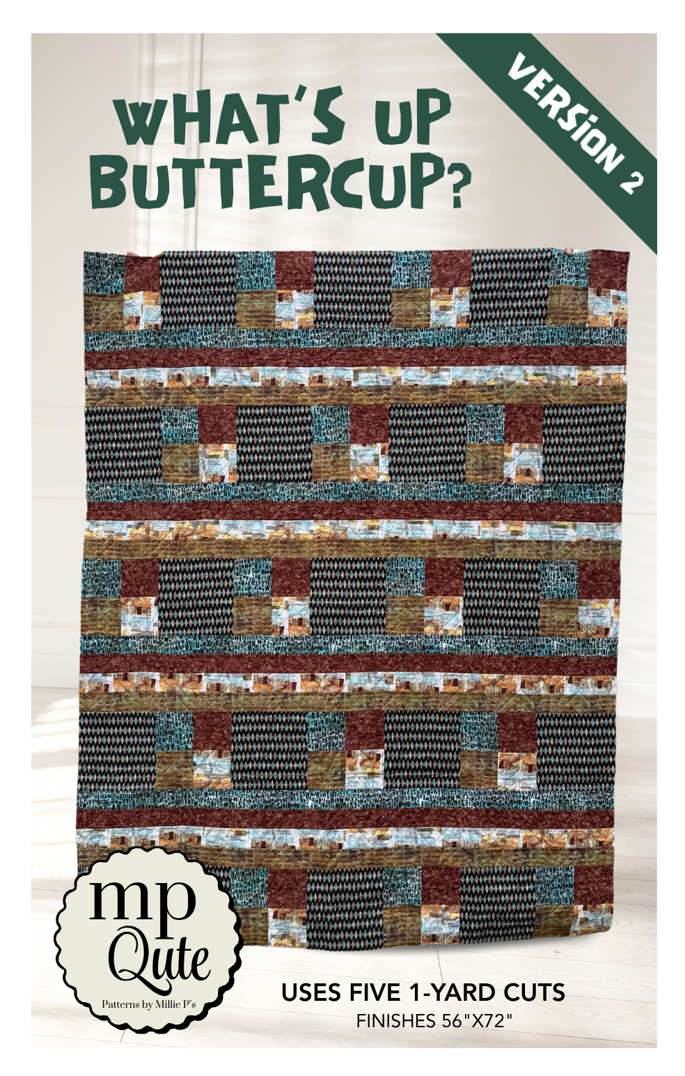 What's Up Buttercup? Quilt Pattern by Prickly Pair Designs