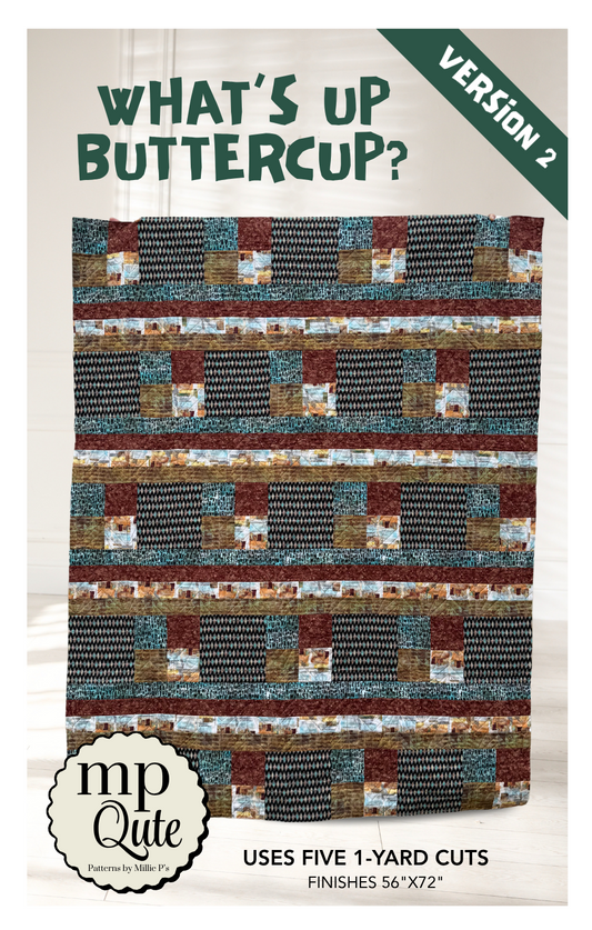 What's Up Buttercup? Quilt Pattern by Prickly Pair Designs