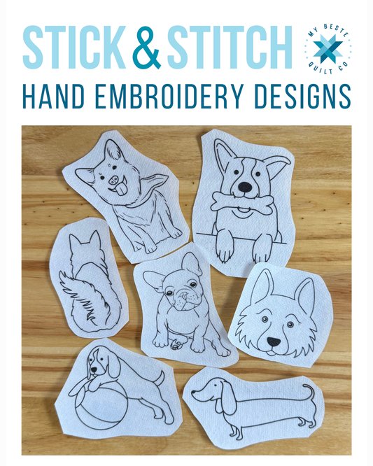 Sit, Stitch, Stay! - Hand Embroidery Designs - Coming Soon