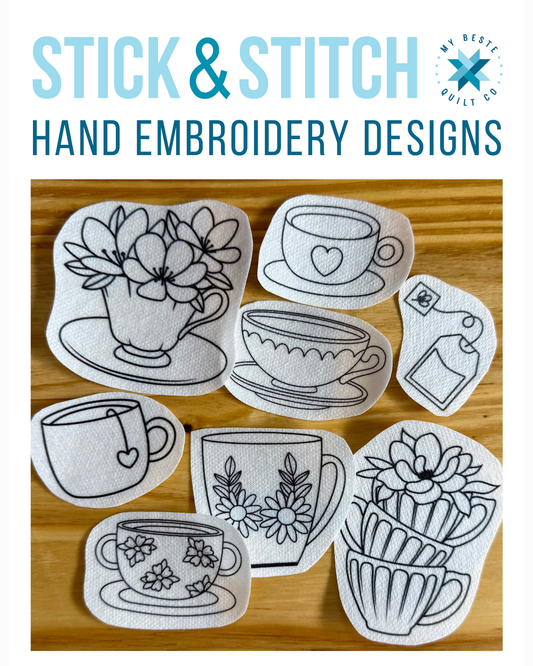 Steeped Stitches - Hand Embroidery Designs - Coming Soon